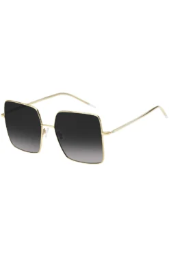 Square-frame sunglasses in lightweight titanium