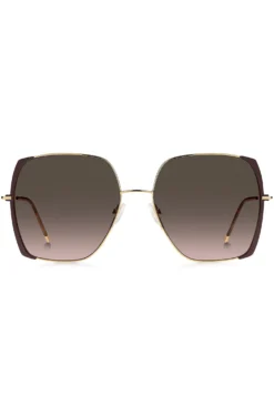 Steel sunglasses in brown and gold tones