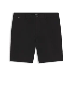 Stretch-cotton shorts in a modern fit