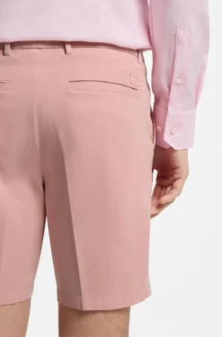 Stretch-cotton shorts in a modern fit