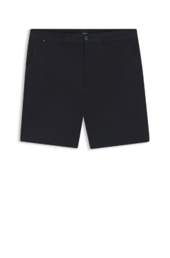 Stretch-cotton shorts in a modern fit