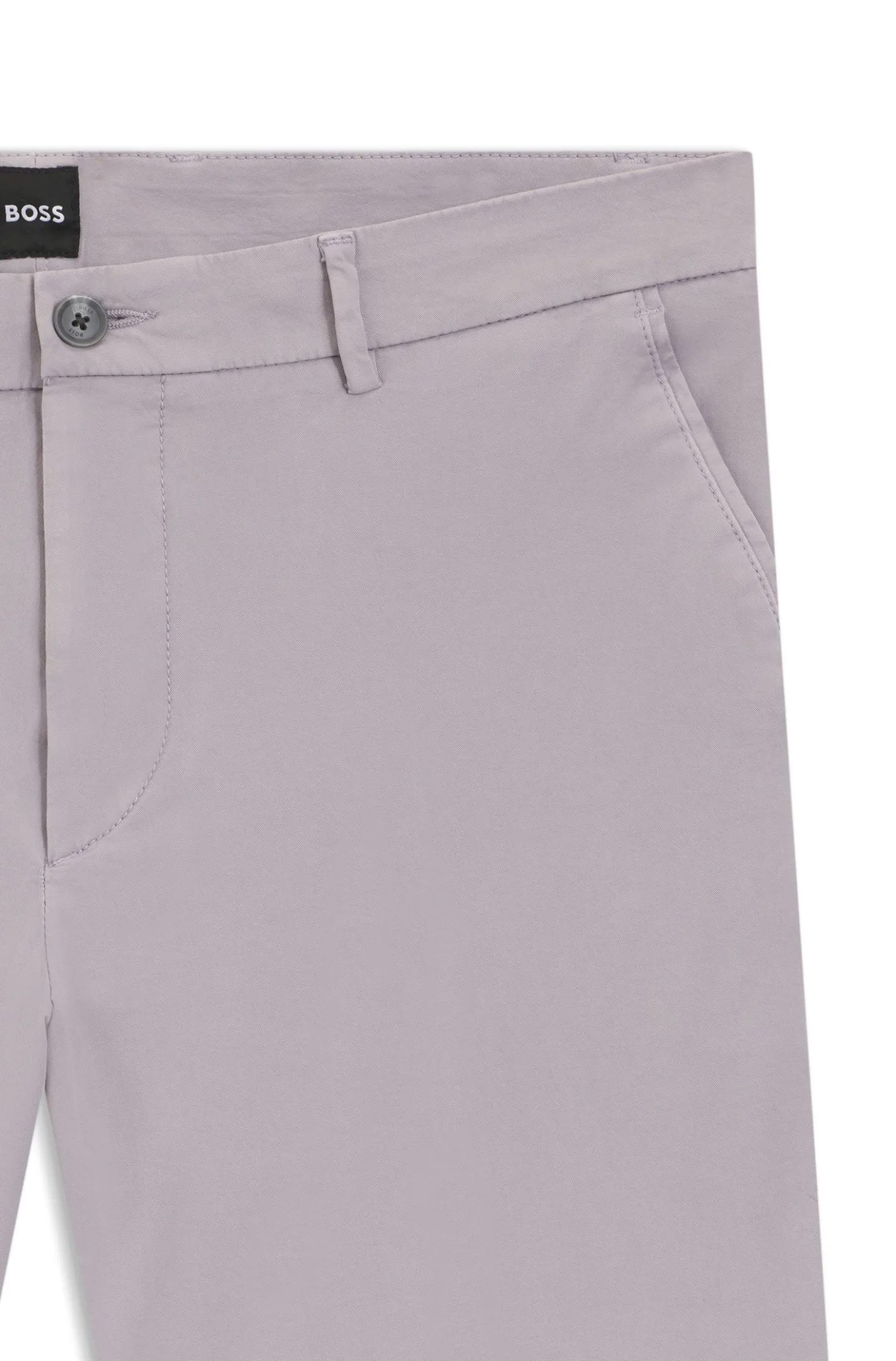Stretch-cotton shorts in a modern fit