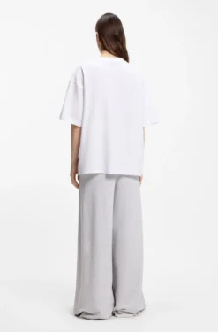 Stretch-cotton T-shirt with ballet artwork