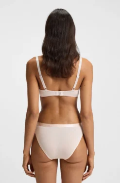 Stretch-jersey briefs with logo waistband
