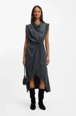 Suede boots with Cuban heel