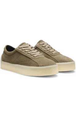 Suede Derby shoes with crepe rubber outsole