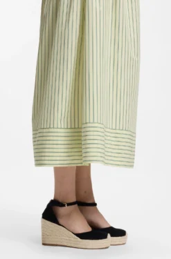 Suede espadrilles with wedge sole