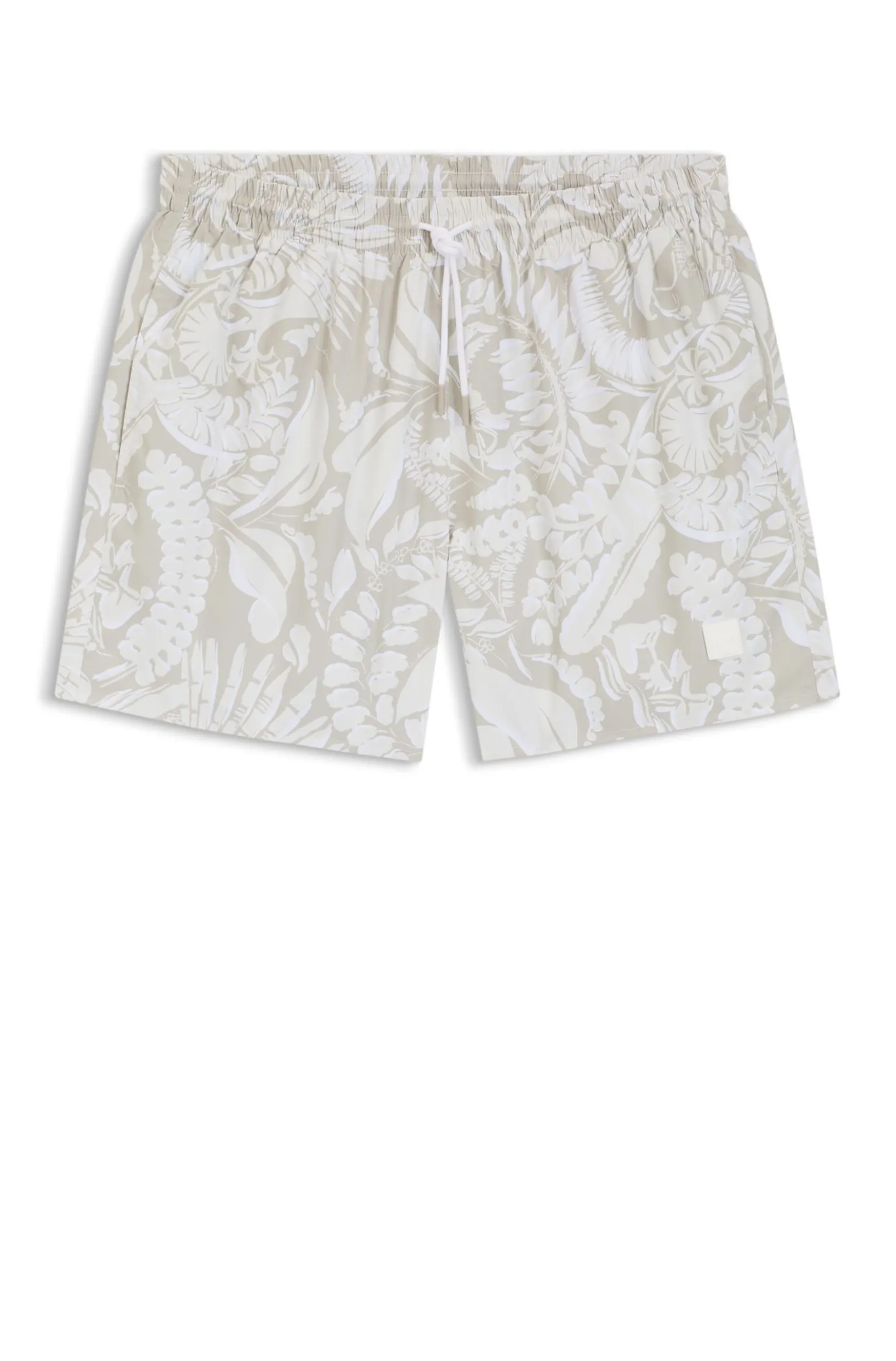 Swim shorts with all-over print