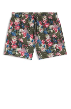 Swim shorts with all-over print