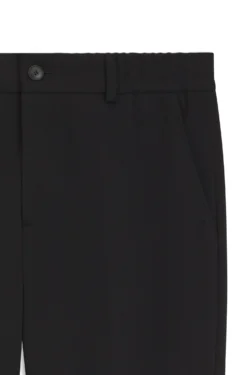 Tapered-fit trousers in cotton-blend jersey
