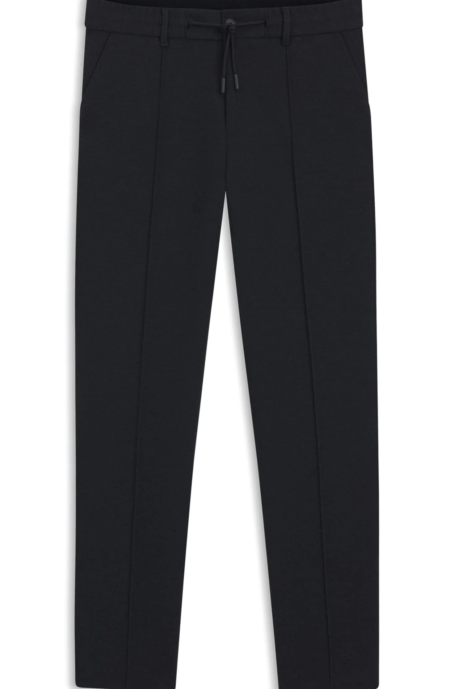 Tapered-fit trousers in performance-stretch fabric