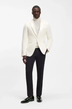 Tassel loafers in patent faux leather