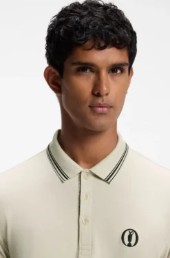 The Open Active Paddy polo shirt in performance piqué