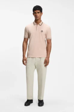 The Open Active Paddy polo shirt in performance piqué