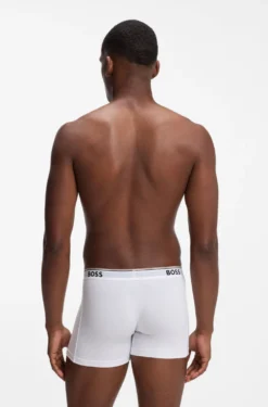 Three-pack of boxer briefs in stretch cotton
