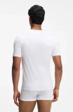 Three-pack of logo-embroidered T-shirts in cotton