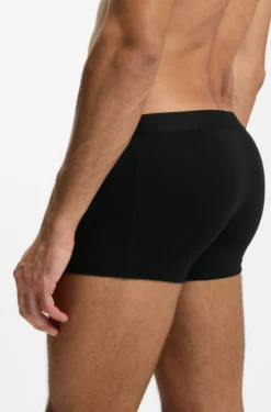 Three-pack of stretch-cotton trunks with logo waistbands