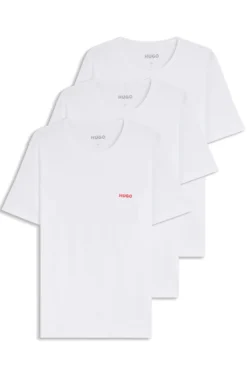 Three-pack of underwear T-shirts in cotton