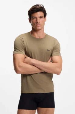 Three-pack of underwear T-shirts in cotton