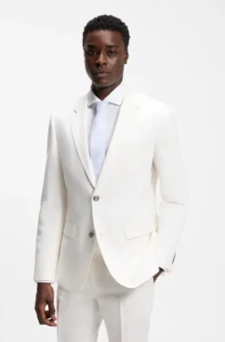 Tie in cotton and linen