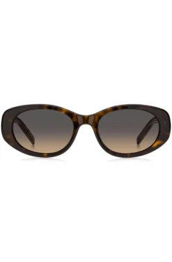 Tortoiseshell-acetate sunglasses with Double B monogram