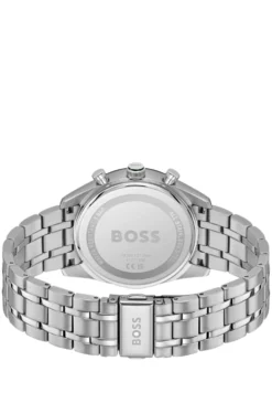 TOURMASTER Green-dial watch with two-tone bracelet