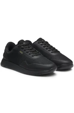 TTNM mesh trainers with smooth trims