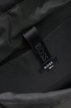 Twill backpack with Double B monogram