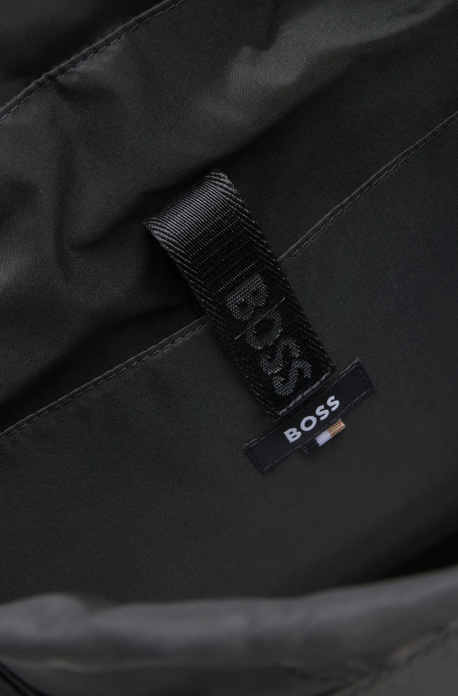 Twill backpack with Double B monogram