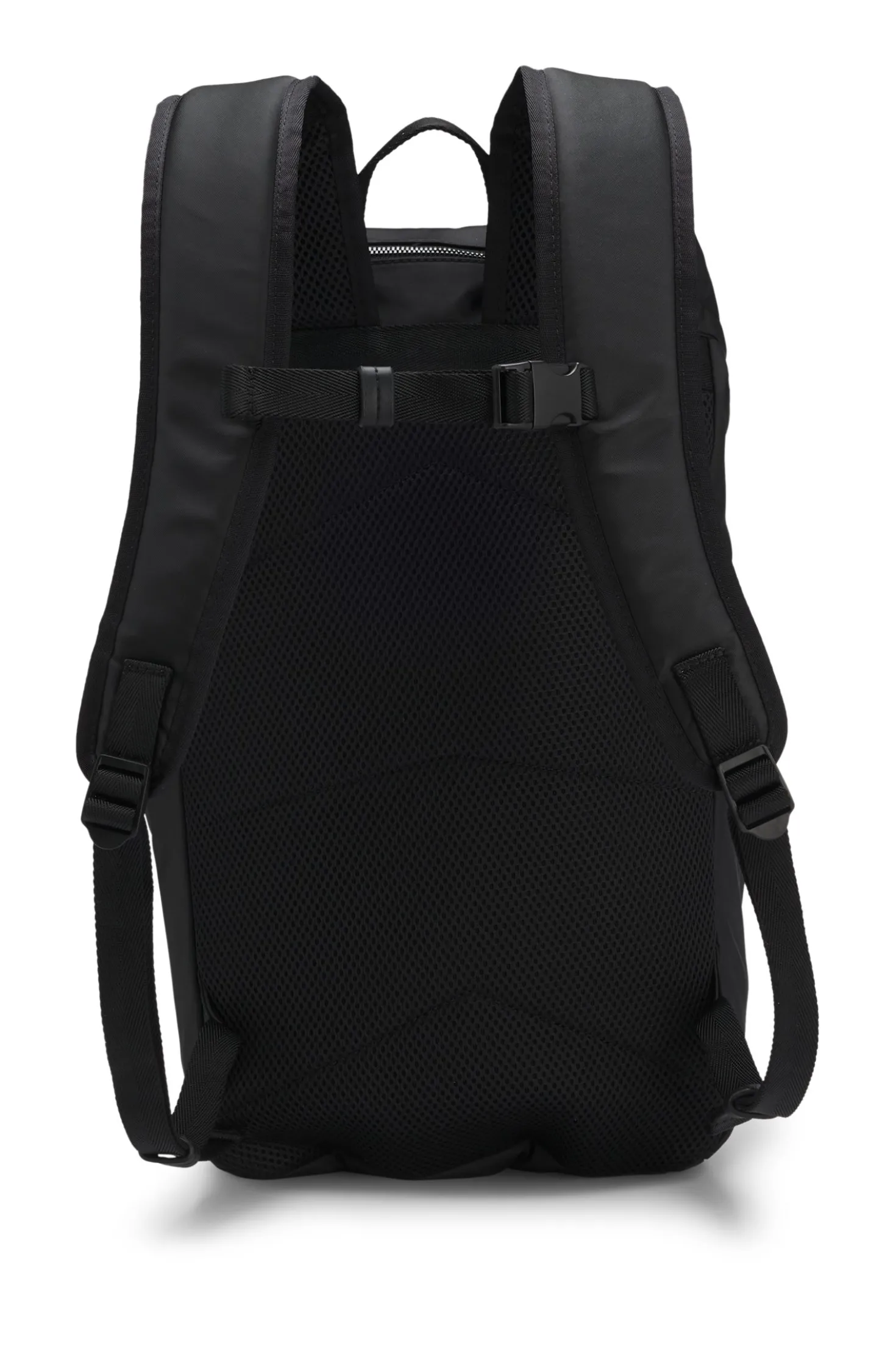 Twill backpack with stacked logo