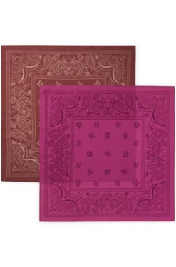 Two-pack of bandanas in printed cotton poplin