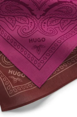Two-pack of bandanas in printed cotton poplin