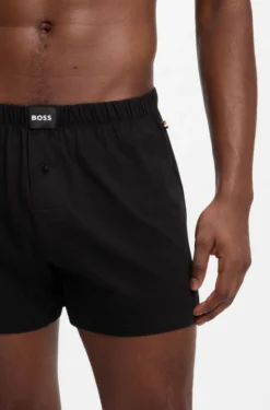 Two-pack of boxer shorts in stretch cotton