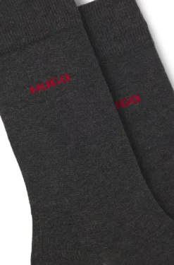 Two-pack of regular-length logo socks