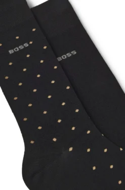 Two-pack of regular-length socks in bamboo