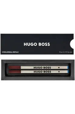 Two-pack of rollerball pen refills in blue