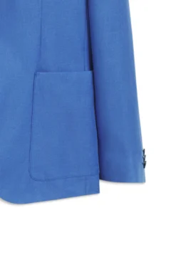 Two-piece extra-slim-fit suit in linen twill