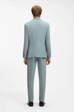 Two-piece extra-slim-fit suit in stretch fabric
