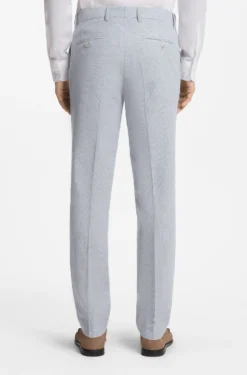 Two-piece regular-fit suit in stretch bouclé