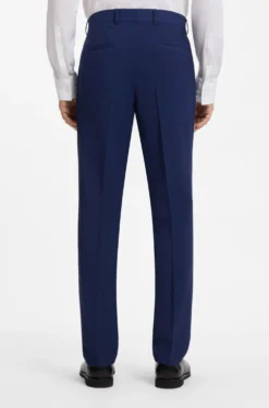 Two-piece slim-fit suit in a wool blend