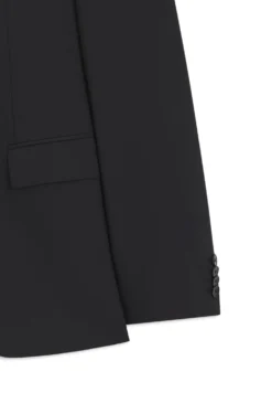 Two-piece slim-fit suit in stretch wool