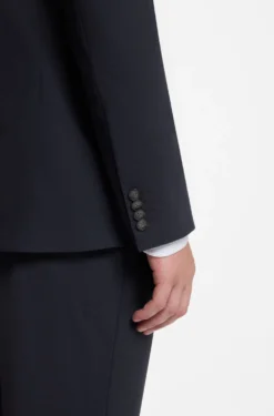 Two-piece slim-fit suit in stretch wool