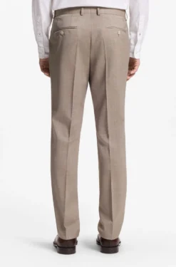 Two-piece slim-fit suit in virgin wool
