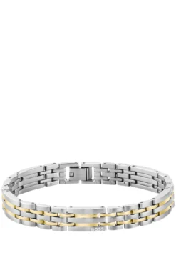 Two-tone cuff with multi-link design