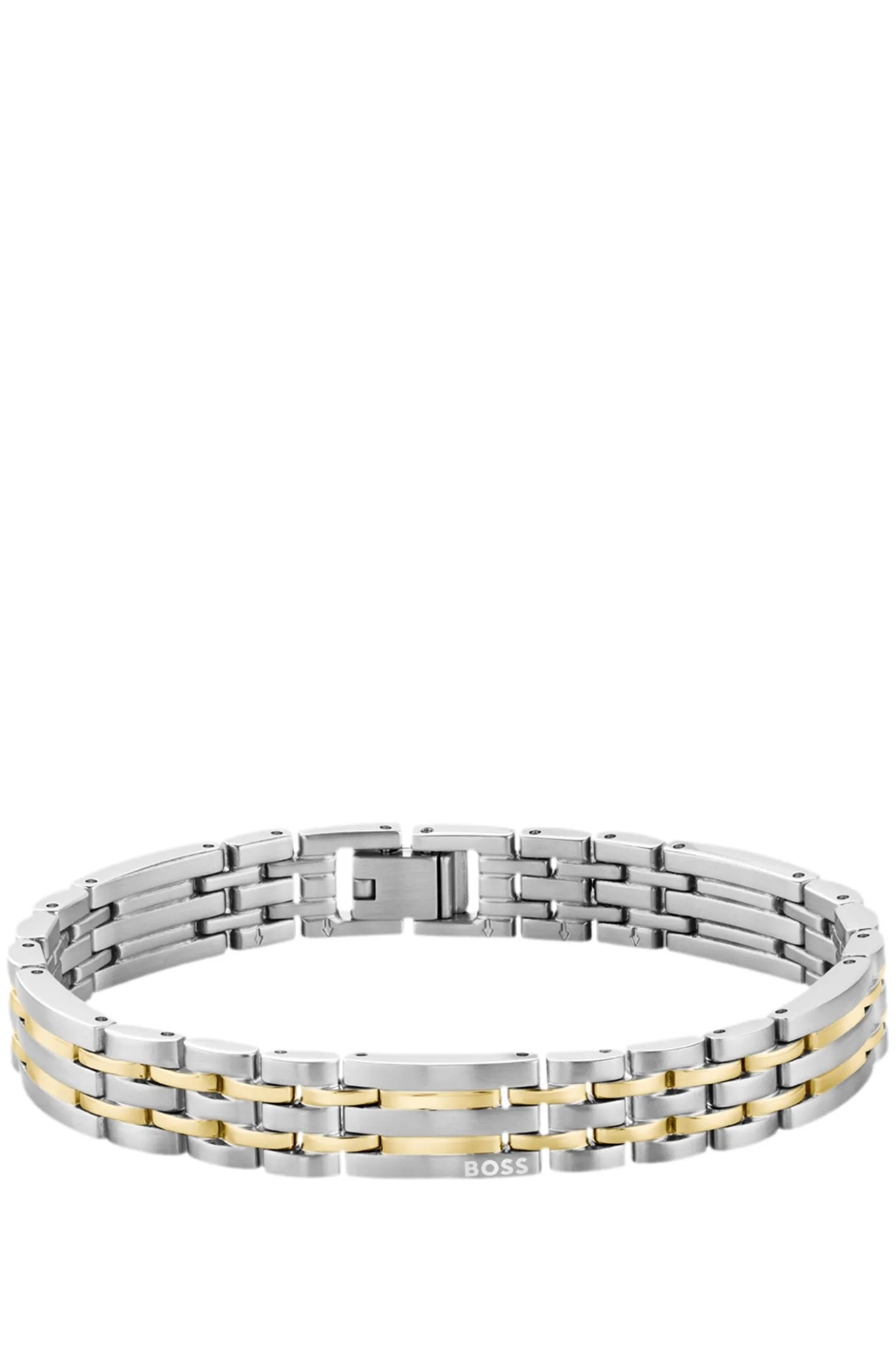 Two-tone cuff with multi-link design