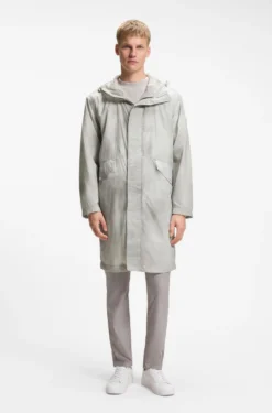 Waterproof jacket with digital print