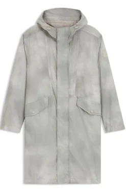 Waterproof jacket with digital print