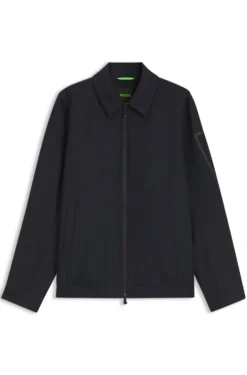 Water-repellent jacket in stretch material