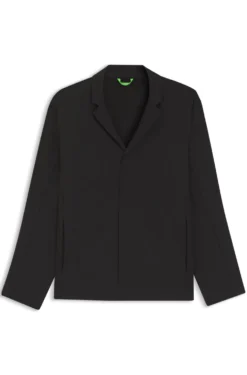 Water-repellent jacket in stretch fabric