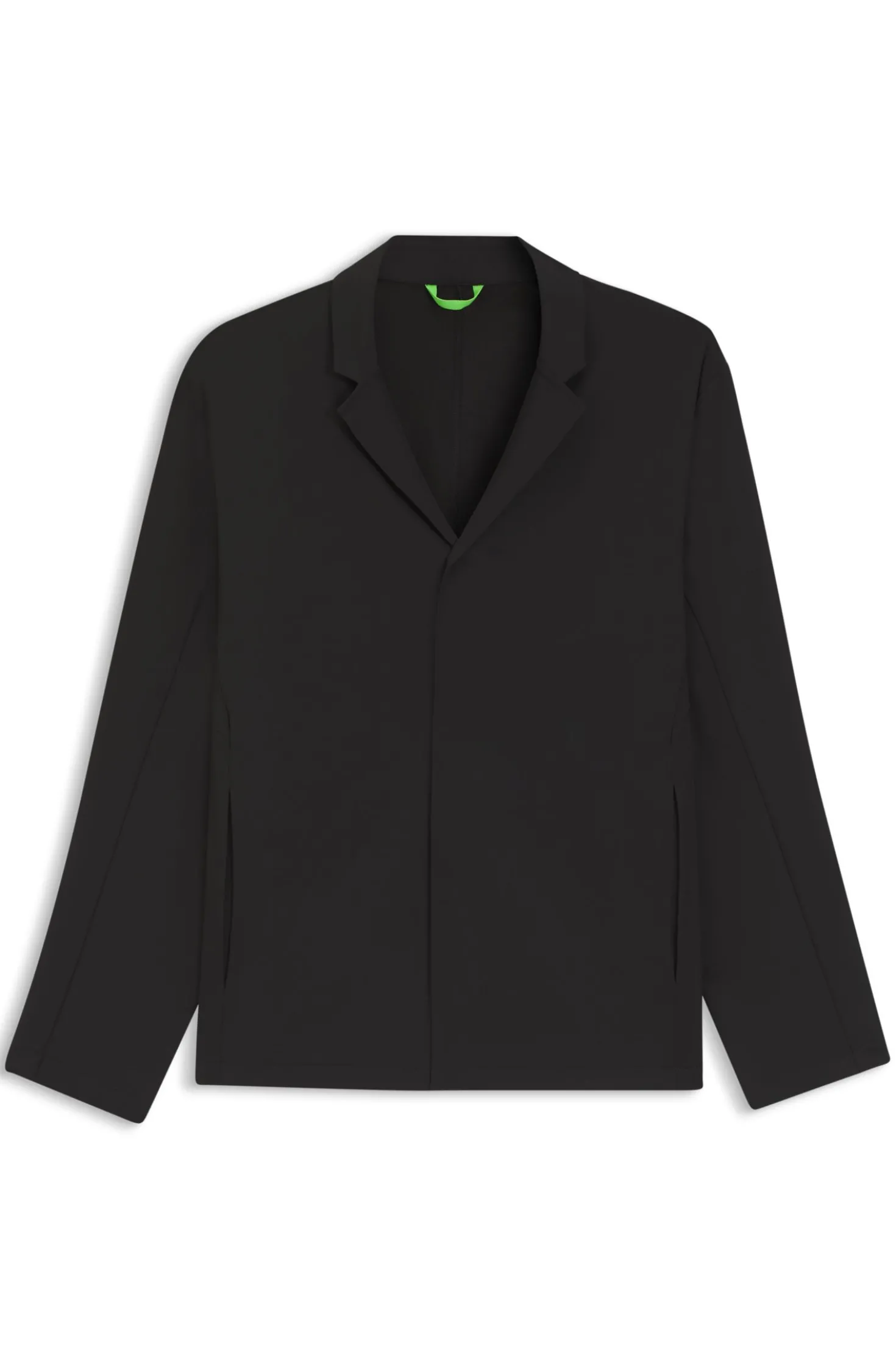 Water-repellent jacket in stretch fabric